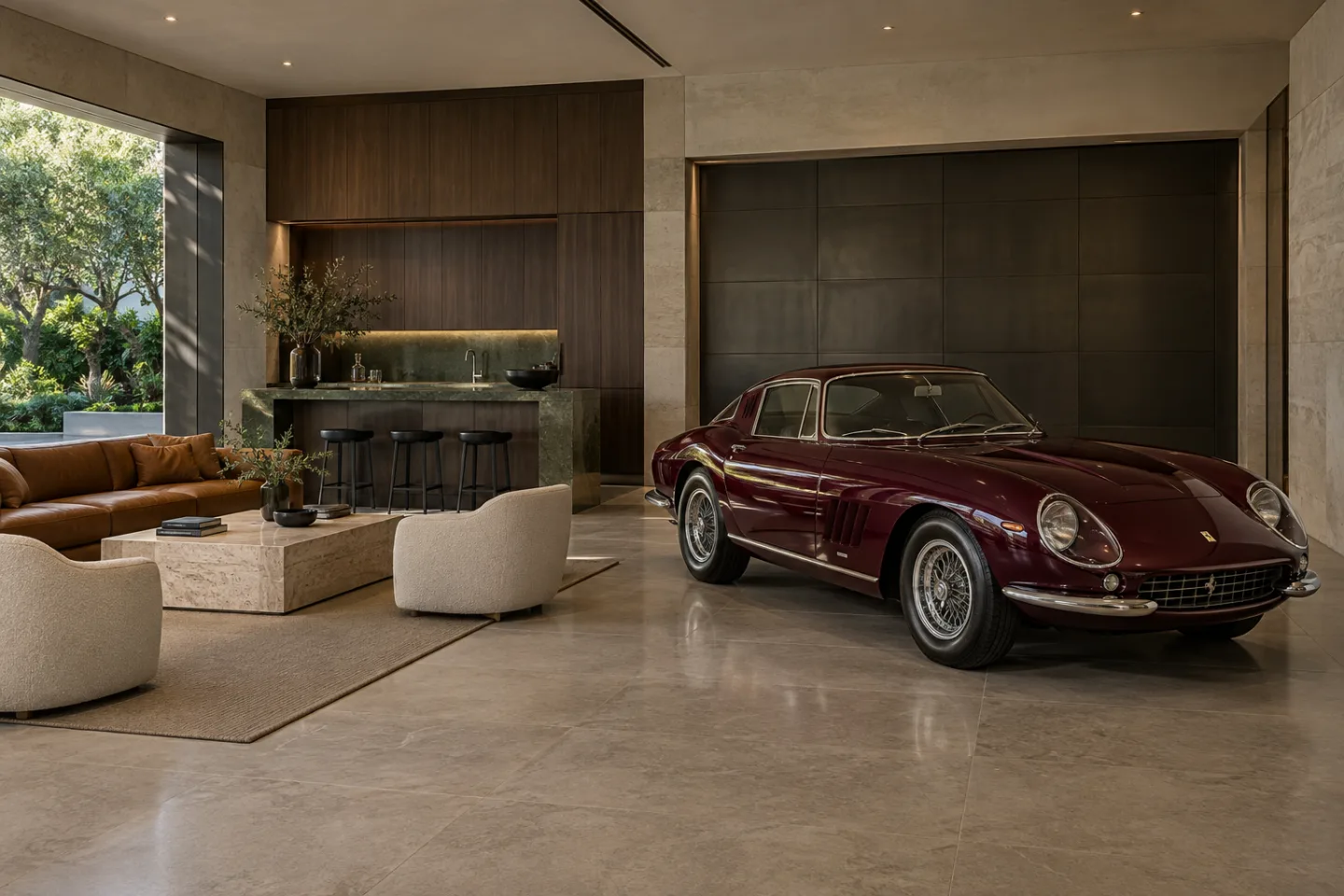 The Collector’s Lounge design concept